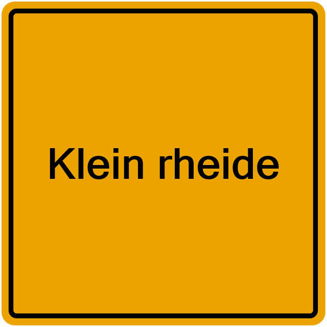 Einwohnermeldeamt24 Klein rheide